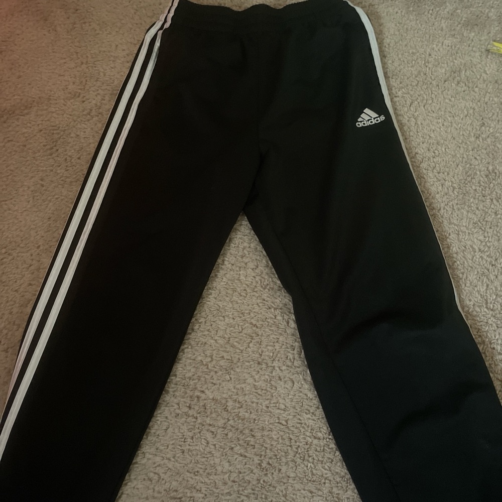 Adidas Kids Black Track Pants